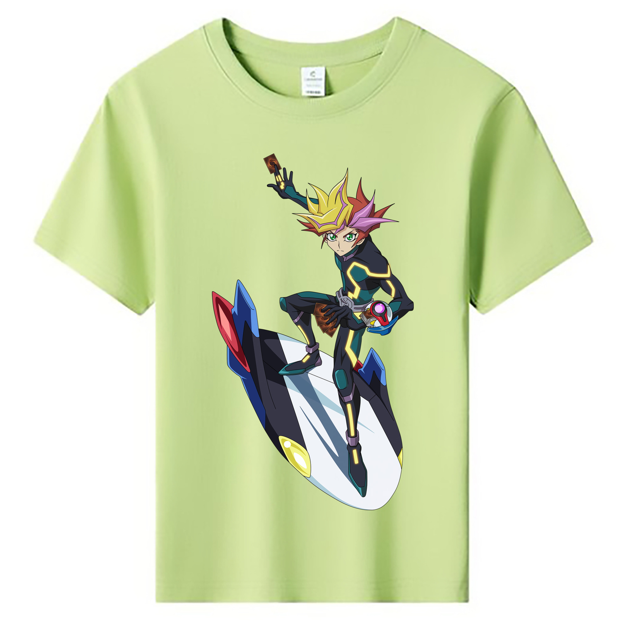 （画像用） 遊☆戯☆王 Yu-Gi-Oh! 綿100％キッズTシャツ（フロントプリント）